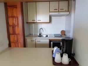 Coral Compostela Beach, private apartmentにあるキッチンまたは簡易キッチン