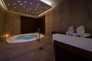 Koupelna v ubytování Hotel Kaskáda