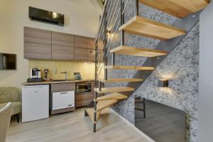 Villa Erizio, a bucolic and urban break的厨房或小厨房
