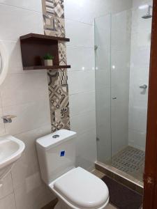 Koupelna v ubytování Hotel Maceo 55 - Colonial Inn + 28 fotografií
