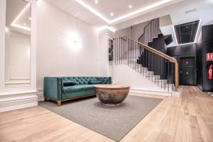 Część wypoczynkowa w obiekcie Livemalaga Centro Suites