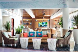 Istumisnurk majutusasutuses Margaritaville Beach Resort Playa Flamingo