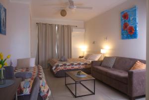 Posezení v ubytování Tuncurry Motor Lodge