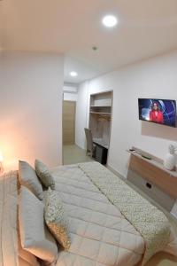 Posteľ alebo postele v izbe v ubytovaní Bed And Breakfast Garibaldi54