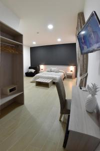 Posteľ alebo postele v izbe v ubytovaní Bed And Breakfast Garibaldi54