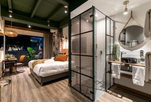 Voodi või voodid majutusasutuse Celestino Boutique Hotel & Spa toas