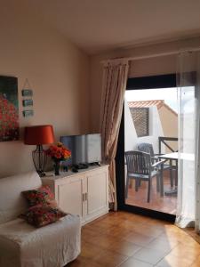 Posezení v ubytování Apartamento Kassir