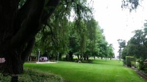 墨儒雅汽车旅馆外面的花园
