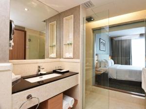 Postel nebo postele na pokoji v ubytování Holiday Villa Johor Bahru City Centre + 17 fotografií