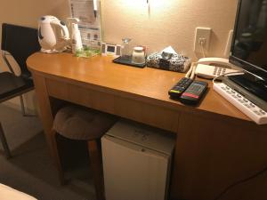 Kuchyň nebo kuchyňský kout v ubytování Business Hotel Goi Hills