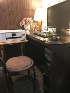 Kuchyň nebo kuchyňský kout v ubytování Business Hotel Goi Hills
