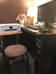 Kuchyň nebo kuchyňský kout v ubytování Business Hotel Goi Hills