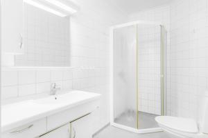 Ванная комната в City Apartments in Jonkoping +24 фотографии