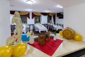 Restaurace v ubytování Hotel & Ferienwohnungen Bohlenblick