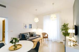 Posezení v ubytování Apartamentos Diaber San Leandro