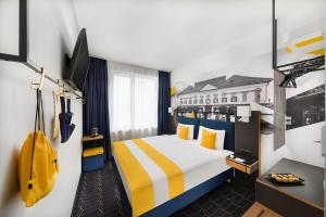 Voodi või voodid majutusasutuse D8 Hotel toas