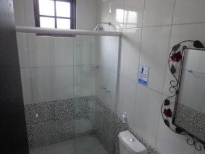 Kylpyhuone majoituspaikassa Pousada Mirante Imperial