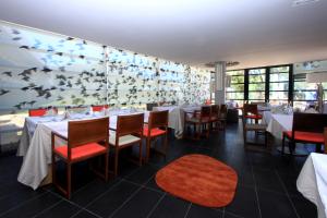 Restaurace v ubytování Hôtel Souani ( Al Hoceima Bay)