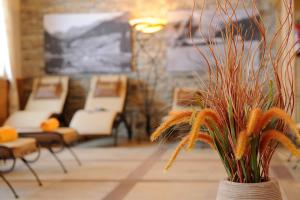Istumisnurk majutusasutuses Hotel Alpenrose