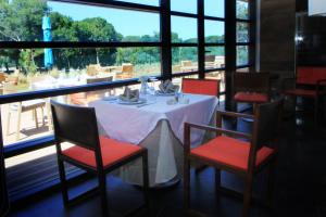 Restaurace v ubytování Hôtel Souani ( Al Hoceima Bay)