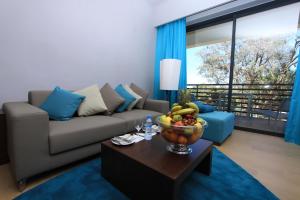 Posezení v ubytování Hôtel Souani ( Al Hoceima Bay)