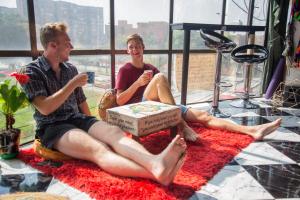 Ospiti di Mandala Yoga Hostel