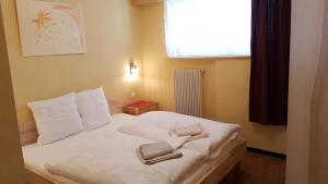 Postel nebo postele na pokoji v ubytování Hotel Europa Guest House