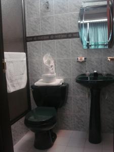 Koupelna v ubytování HOTEL COSTA DEL SOL FUSAGASUGa