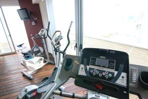 Posilňovňa alebo fitness centrum v ubytovaní Villa Pepita