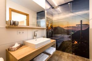 Kúpeľňa v ubytovaní Bildegg Appartements