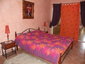 Кровать или кровати в номере Villa El Andalousse