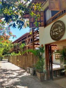 O edifício em que o hostel se localiza
