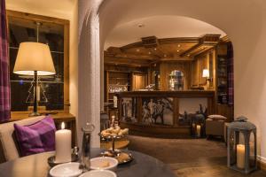 Posezení v ubytování Hotel Bella Vista Zermatt