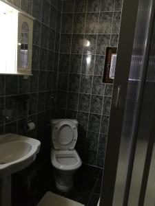 Koupelna v ubytování Rooms Sanja