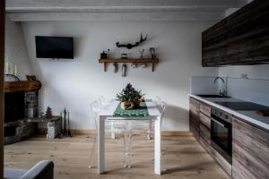 Dapur atau dapur kecil di Rustico