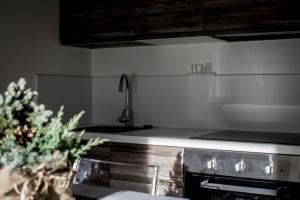 Dapur atau dapur kecil di Rustico