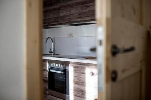 Dapur atau dapur kecil di Rustico