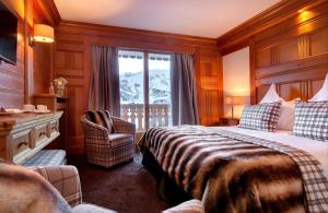 Кровать или кровати в номере Hotel Allodis