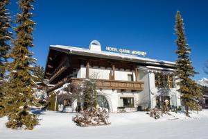 Hotel Garni Almhof v zime