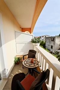 Balkón nebo terasa v ubytování Apartmani Vuljan