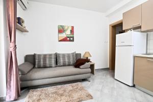 Kuchyň nebo kuchyňský kout v ubytování Apartmani Vuljan
