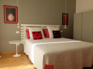 Ένα ή περισσότερα κρεβάτια σε δωμάτιο στο Casaviagiotto