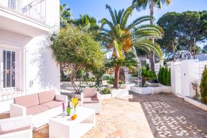 Zahrada ubytování Villas Guzman - Belvic