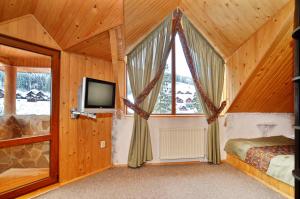 Μια τηλεόραση ή/και κέντρο ψυχαγωγίας στο Chaban Aparthotel