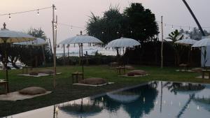 Zahrada ubytování Dreamsea Sri Lanka