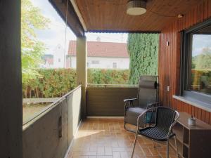 Ein Balkon oder eine Terrasse in der Unterkunft Künstlerhaus Arthotel