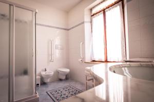 Koupelna v ubytování Il Piccolo Principe B&B