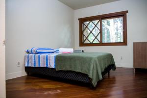 Postel nebo postele na pokoji v ubytování OM B&B + Spa
