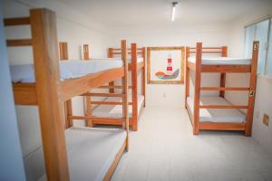 Palanda nebo palandy na pokoji v ubytování Downtown Hostel Chetumal