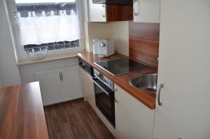 Kuchnia lub aneks kuchenny w obiekcie Apartment Kendlbacher